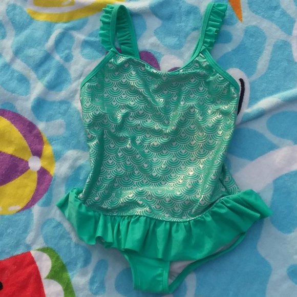 Cat & Jack Swim 5 For5new Cat And Jack Girls Swimsuit Swimsuit